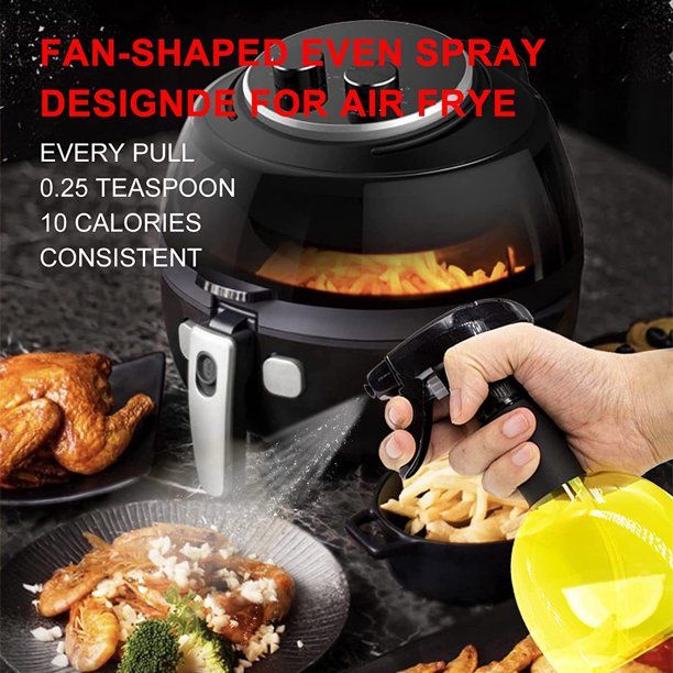 Oil Sprayer 8 oz Olive, Oil Mister Fryer, Canola Spritzer, Salad, Baking, Frying, BBQ image 6