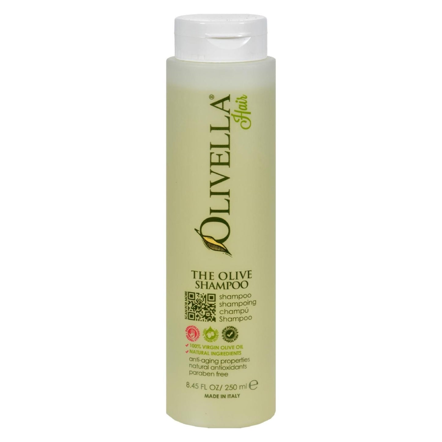 Olivella The Olive Shampoo Natural Formula - 8.5 Fl Oz image 2