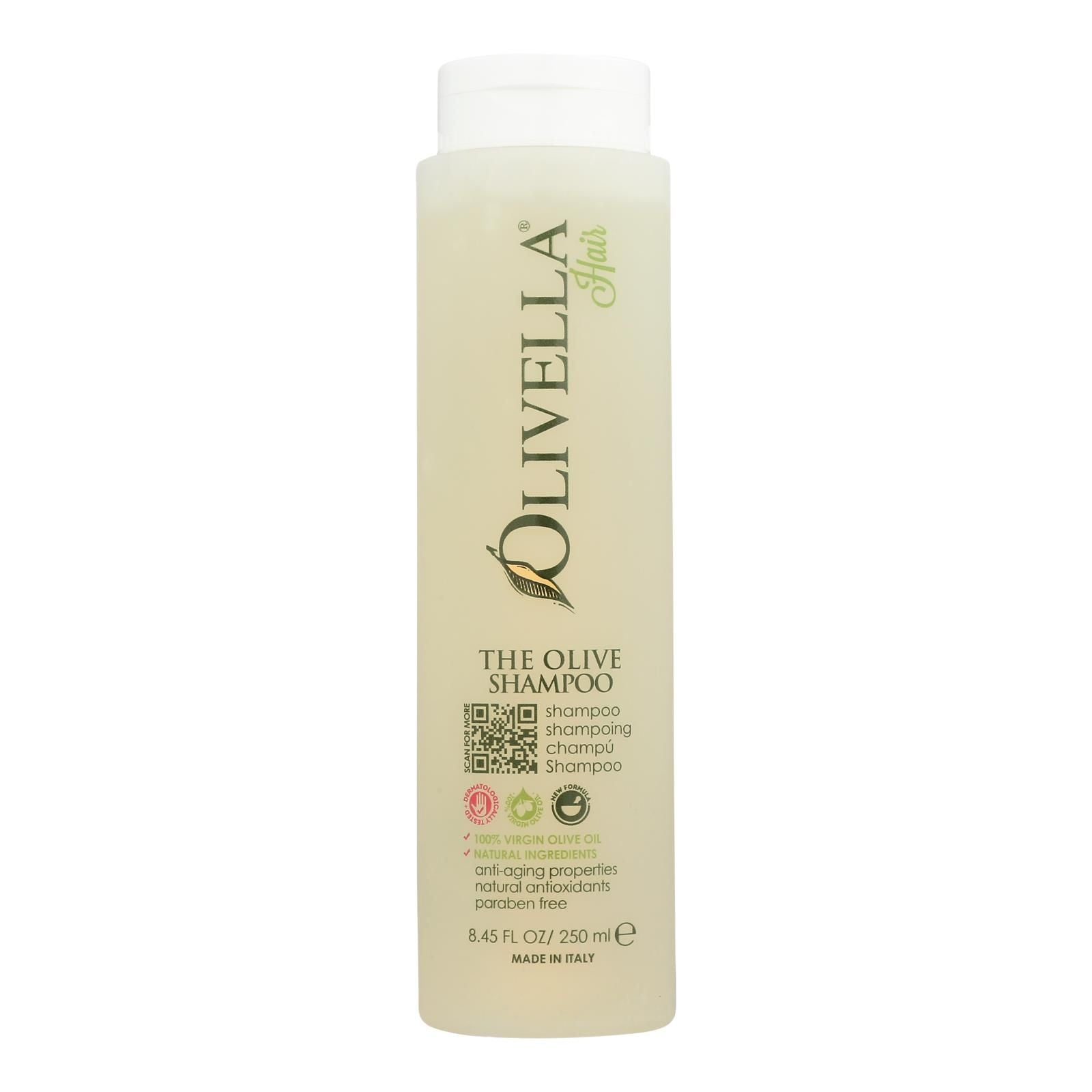 Olivella The Olive Shampoo Natural Formula - 8.5 Fl Oz image 1