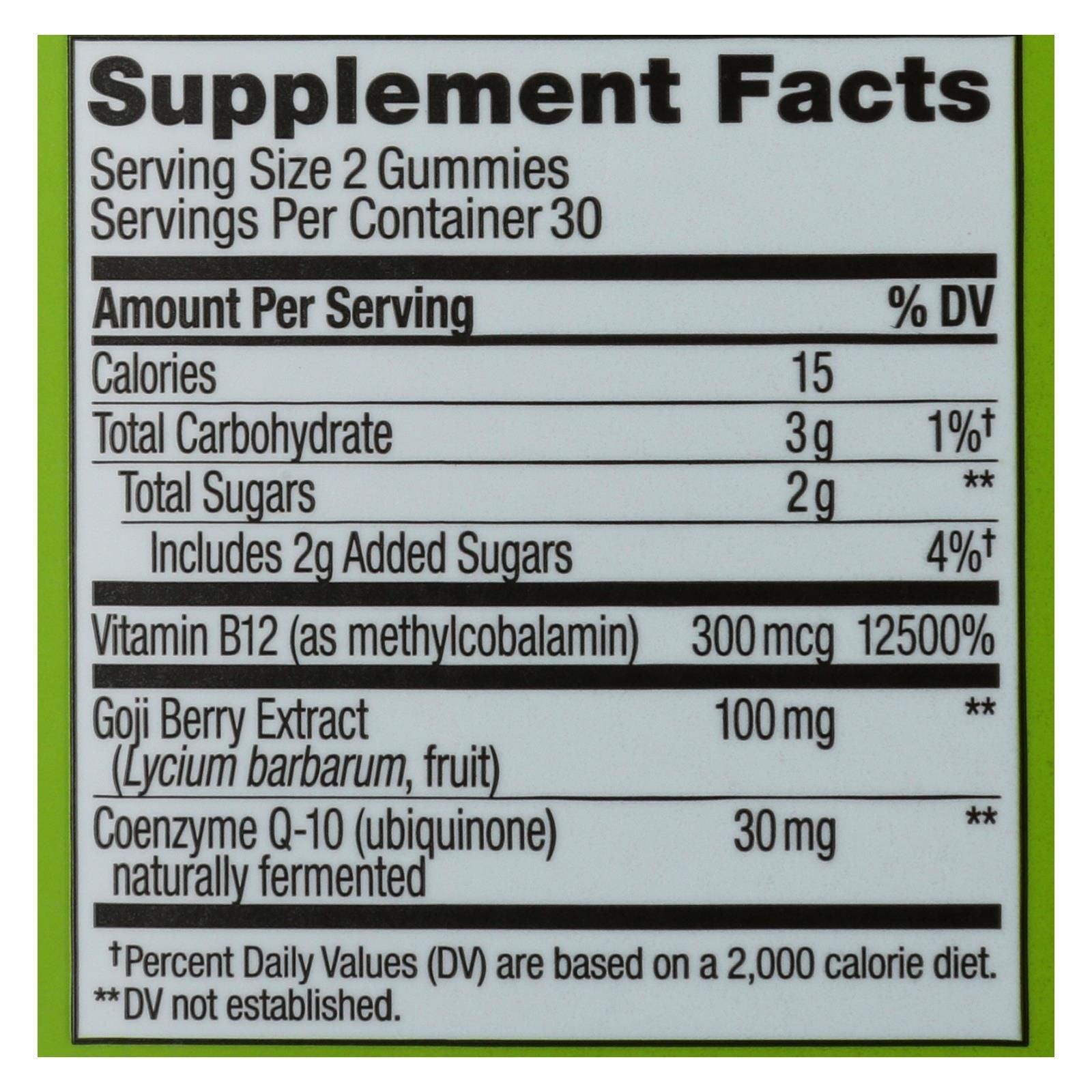 Olly - Daily Energy Gummy Tropic - 60 Ct image 3