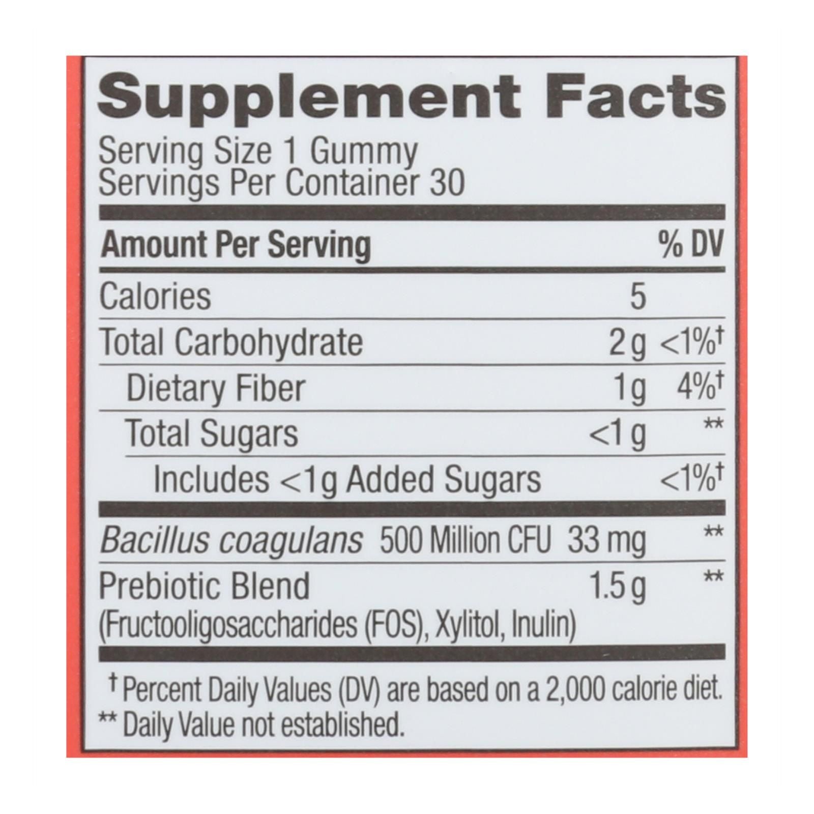 Olly - Pro/prebiotics Peach - 1 Each - 30 Ct image 3