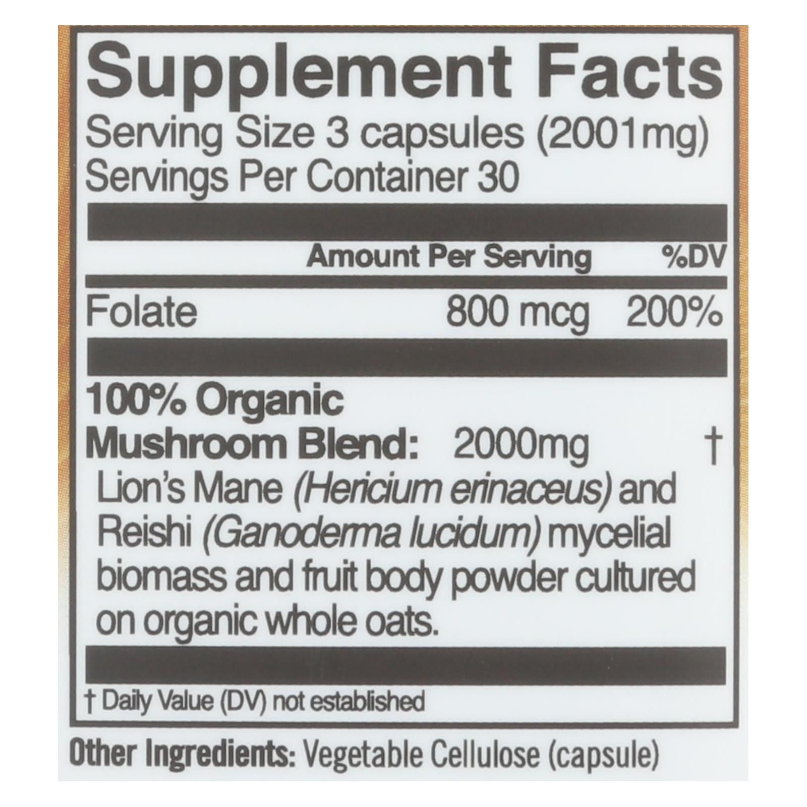 Om - Mush Sprfd Brain Fuel - 1 Each - 90 Ct image 4