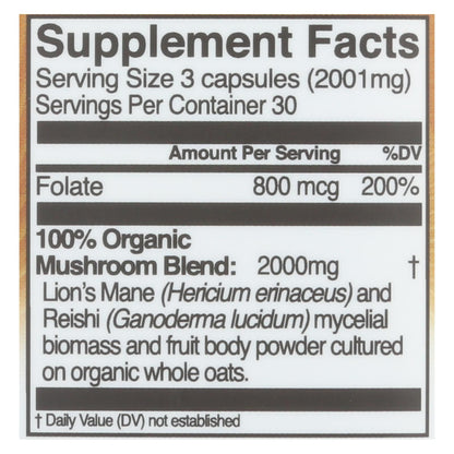 Om - Mush Sprfd Brain Fuel - 1 Each - 90 Ct image 3