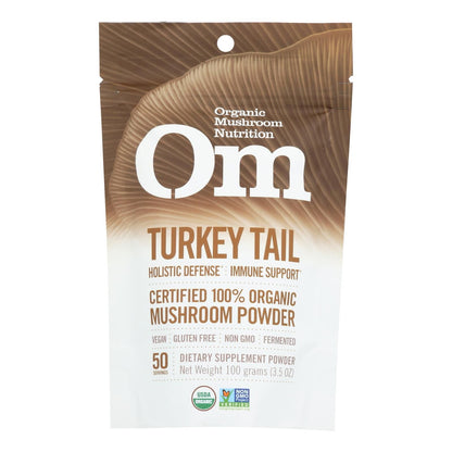 Om - Trkey Tail Organic Powder 100grm - 1 Each - 3.5 Oz image 1