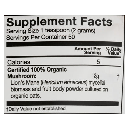 Om Organic Mushroom Powder - 1 Each - 3.5 Oz image 4