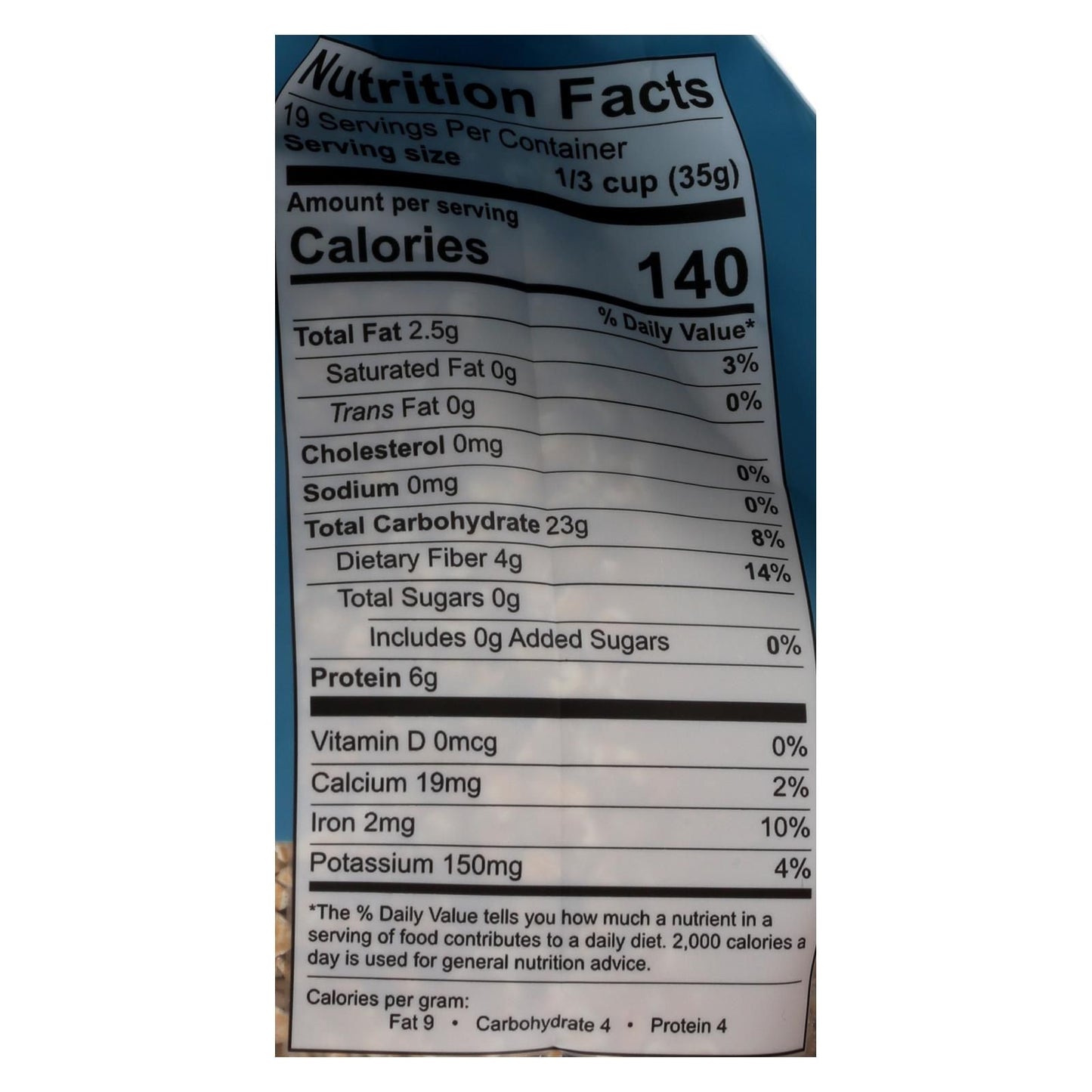One Degree Organic Foods Organic Quick Oats - Sprouted - Case Of 4 - 24 Oz image 4