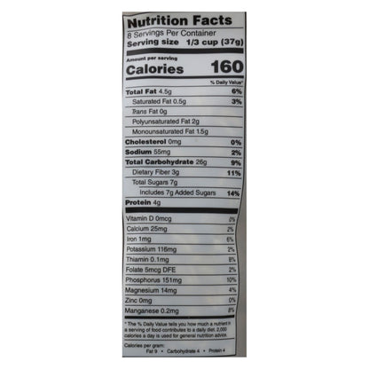 One Degree Organic Foods Sprouted Oat Granola - Vanilla Chia - Case Of 6 - 11 Oz. image 2