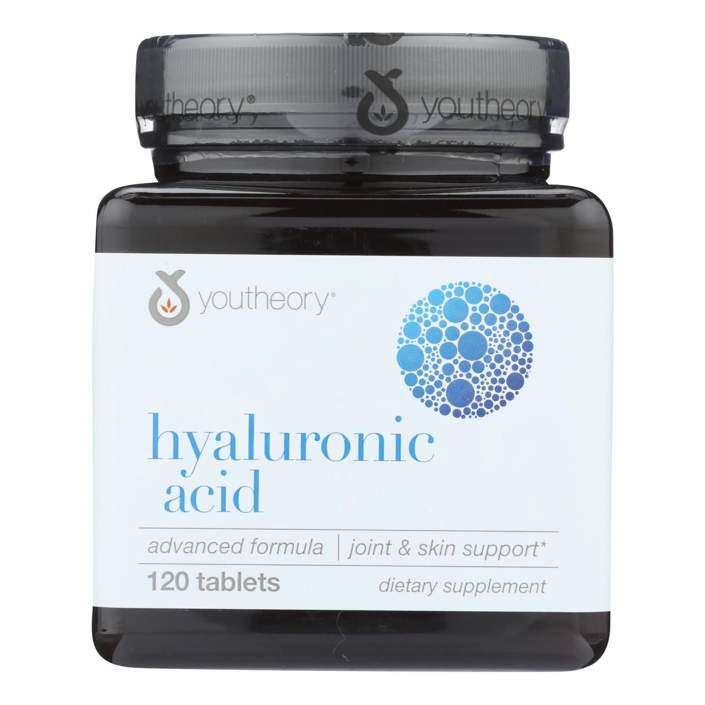 One Serving Size Of Youtheory Hyaluronic Acid Advanced - 1 Each - 120 Tab image 2