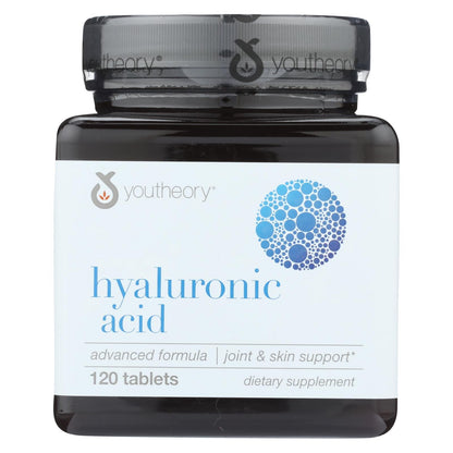 One Serving Size Of Youtheory Hyaluronic Acid Advanced - 1 Each - 120 Tab image 1
