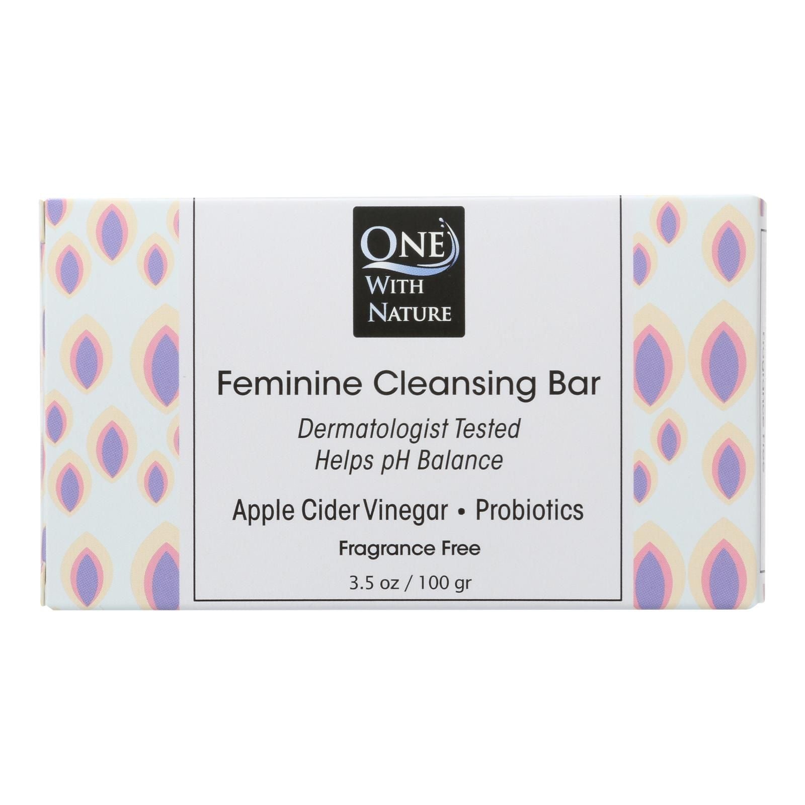 One With Nature - Soap Feminine Fragrnc Fr - Case Of 3-3.5 Oz image 1