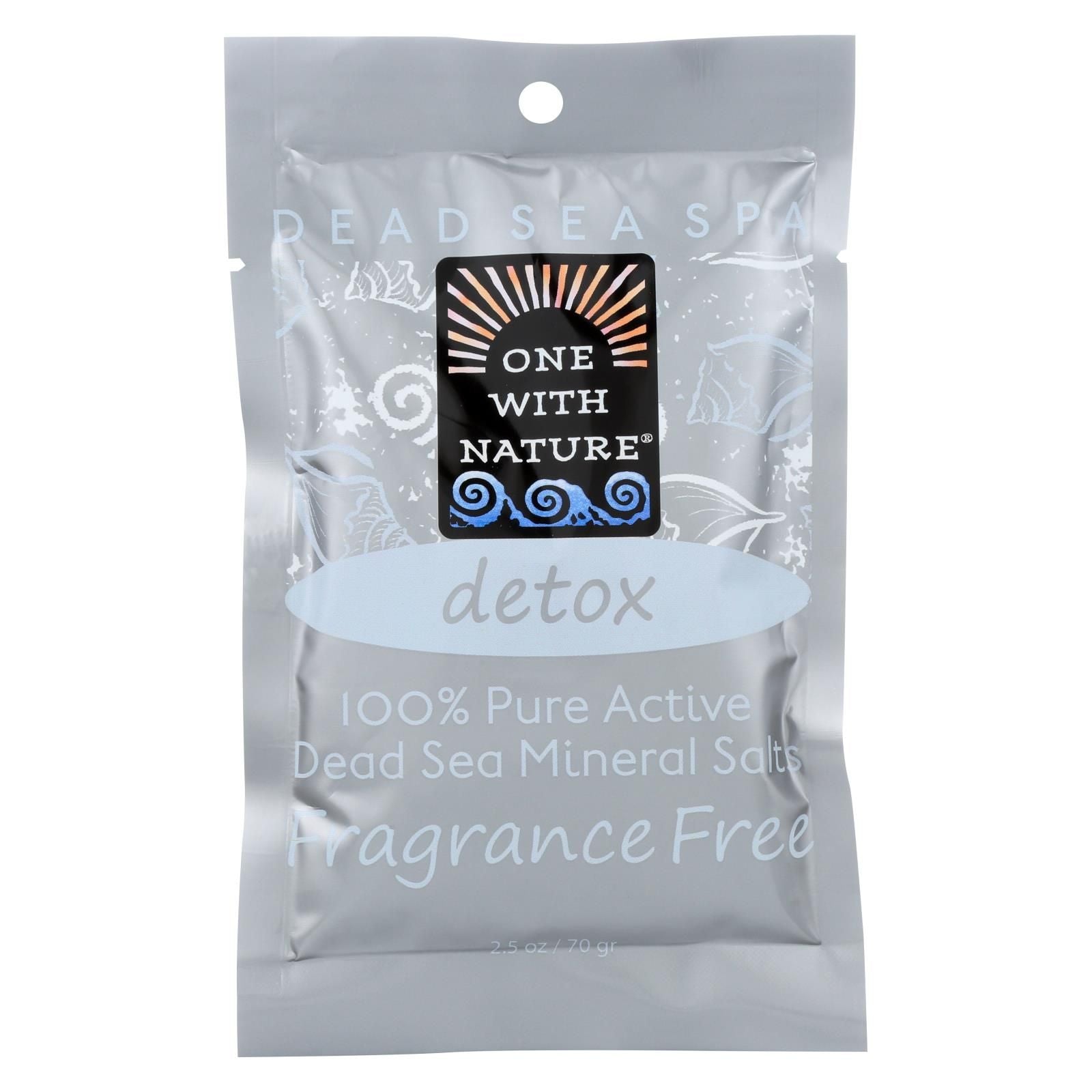 One With Nature Dead Sea Mineral - Salt Bath - Case Of 6 - 2.5 Oz. image 1