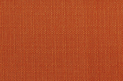 Orange Fabric Upholstered Accent Chair 1pc Espresso Finish Legs Button Tufted Solid Wood Furniture Living Room Chair image 6