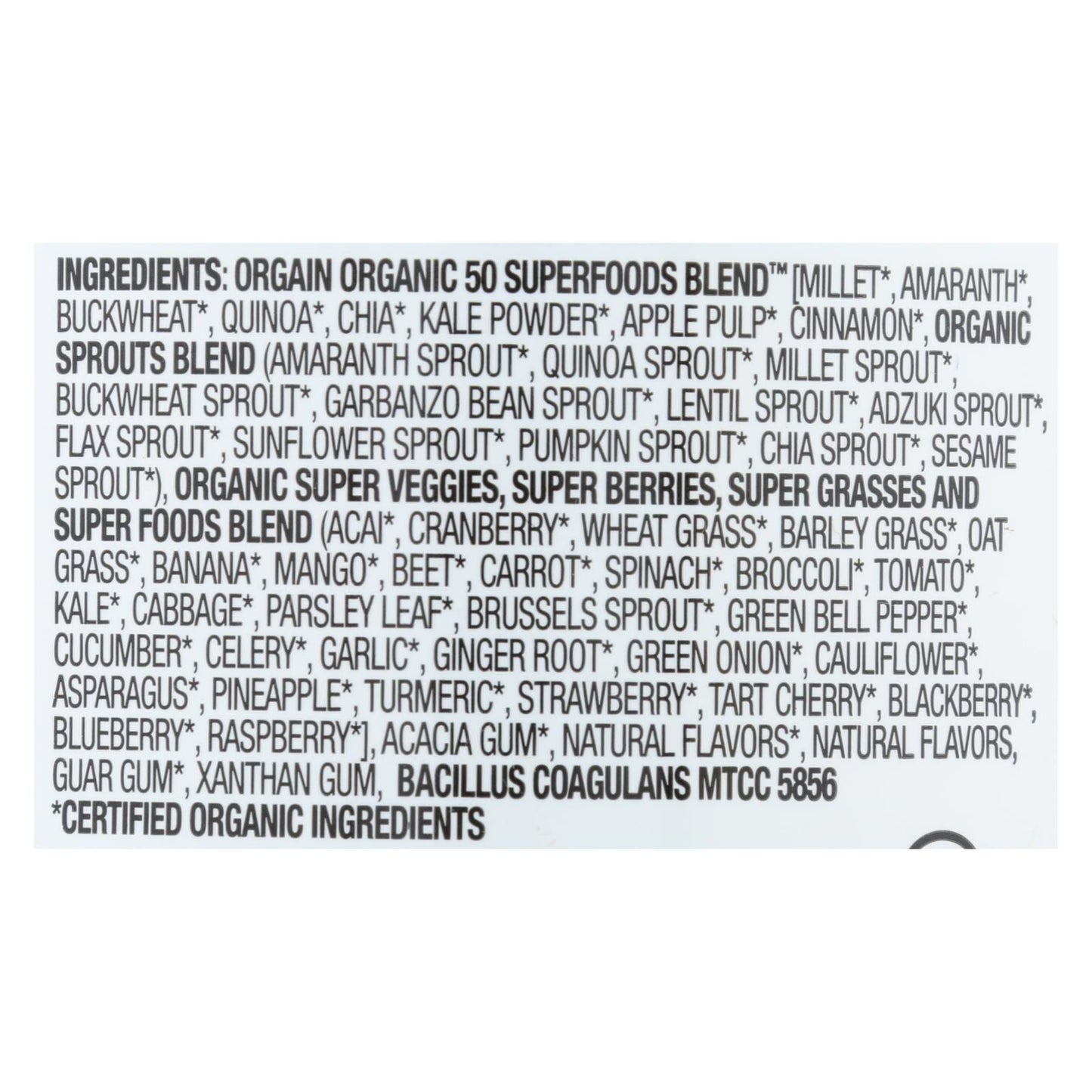 Orgain Organic Hydration Powder - Berry Punch - 0.62 Lb. image 2