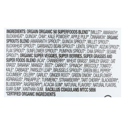 Orgain Organic Hydration Powder - Berry Punch - 0.62 Lb. image 2