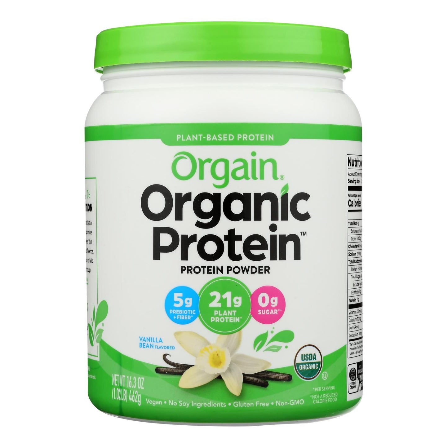 Orgain Organic Plant Based Protein Powder - 1 Each - 1.02 Lb image 1