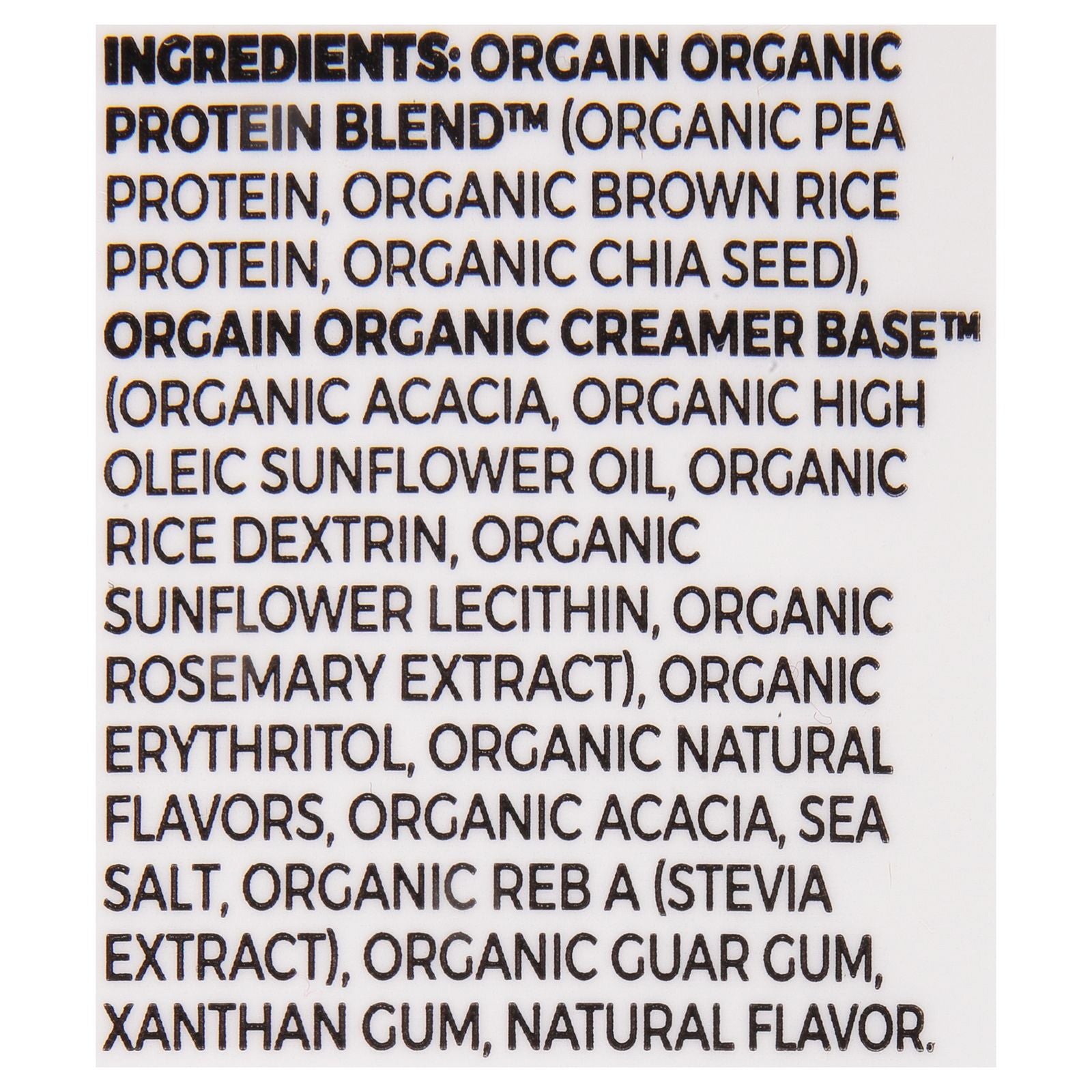 Orgain Organic Plant Based Protein Powder - 1 Each - 1.02 Lb image 3
