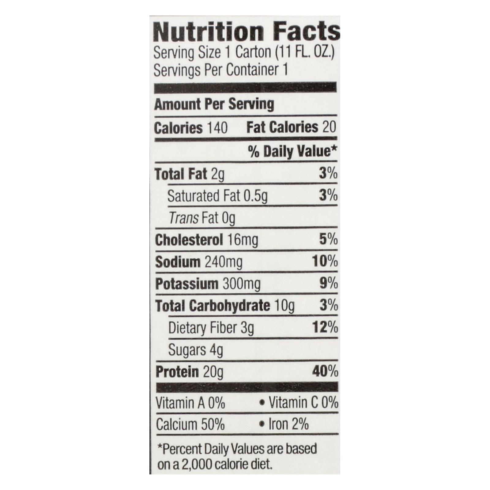 Orgain Organic Protein Shakes - Creamy Chocolate Fudge - Case Of 12 - 11 Fl Oz. image 3