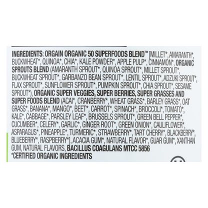 Orgain Organic Superfoods - Powder - 0.62 Lb. image 2