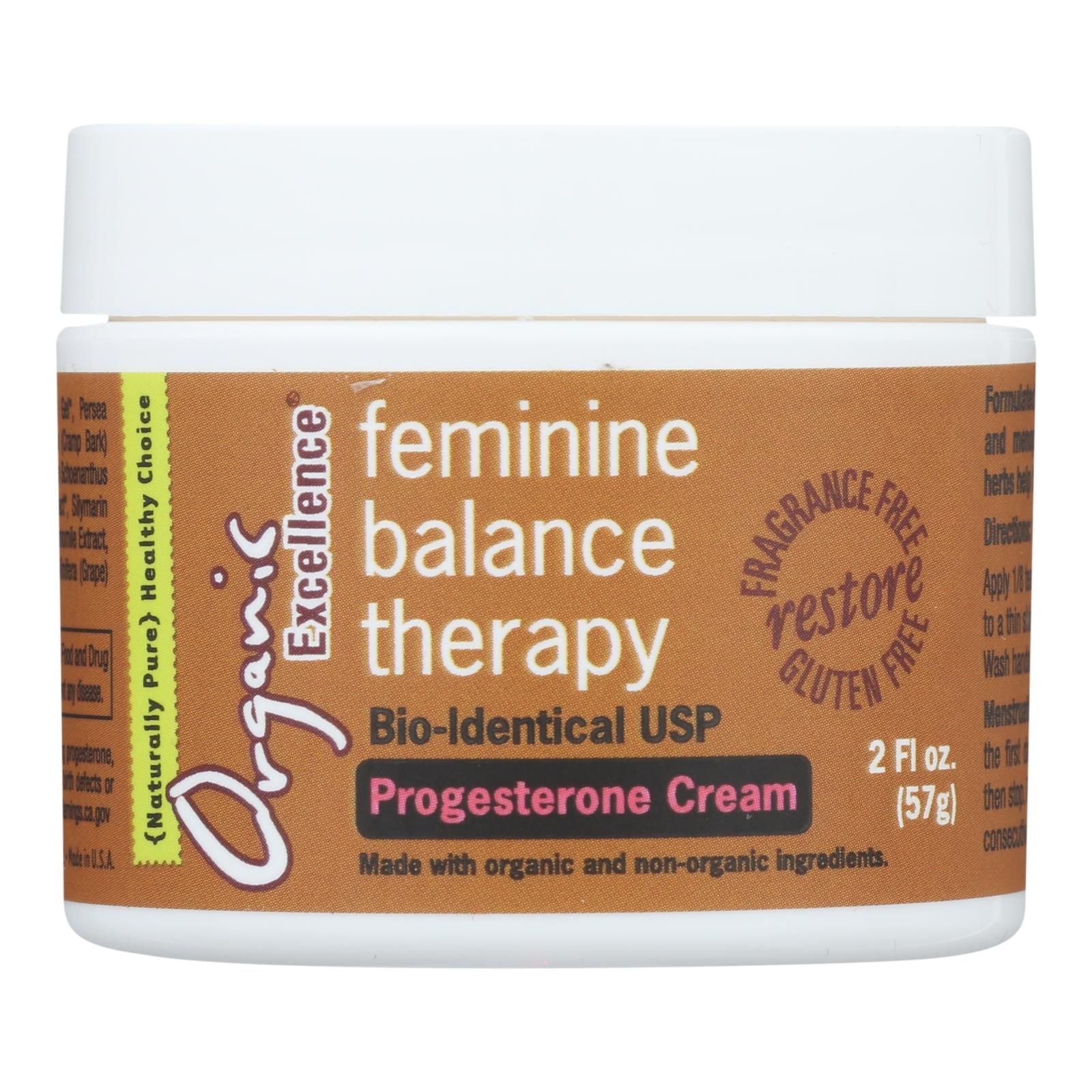 Organic Excellence Feminine Balance Therapy - 2 Oz image 1