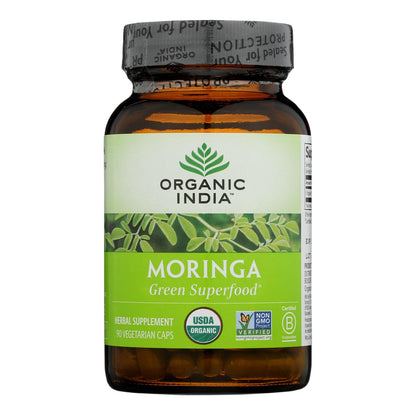 Organic India Moringa - 90 Vcap image 1