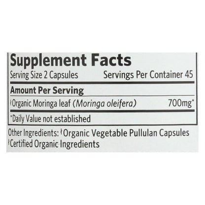 Organic India Moringa - 90 Vcap image 2