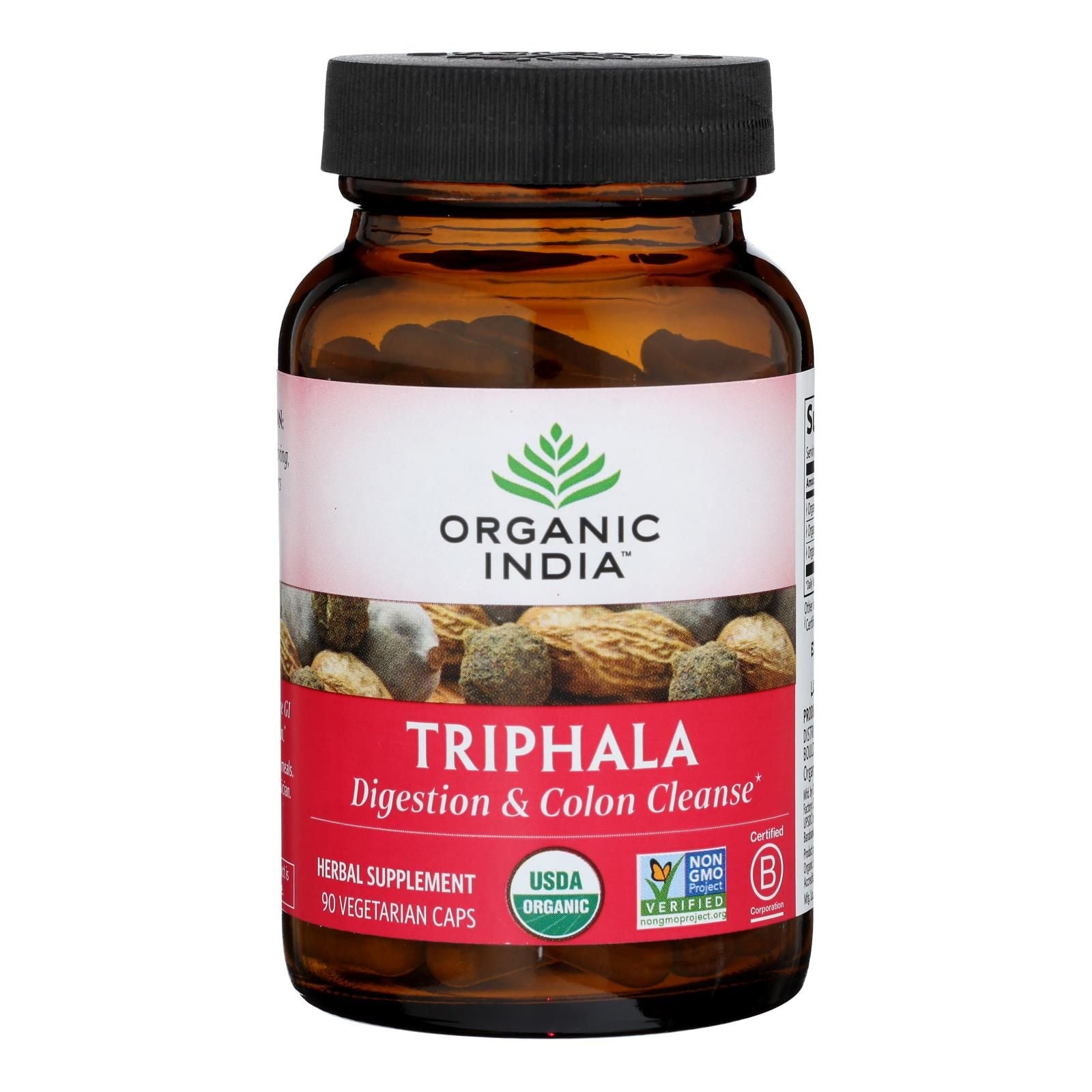 Organic India Triphala - Organic - 90 Vcap image 1