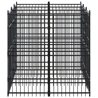 Outdoor Dog Kennel Steel 59.5 ft² image 4