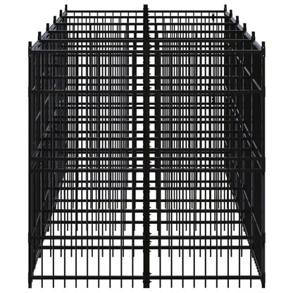 Outdoor Dog Kennel Steel 99.2 ft² image 4
