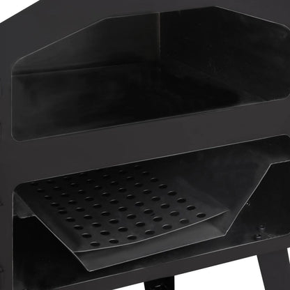 Outdoor Pizza Oven Charcoal Fired with 2 Fireclay Stones image 9