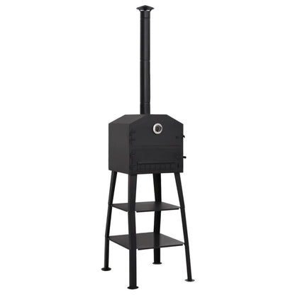 Outdoor Pizza Oven Charcoal Fired with 2 Fireclay Stones image 1