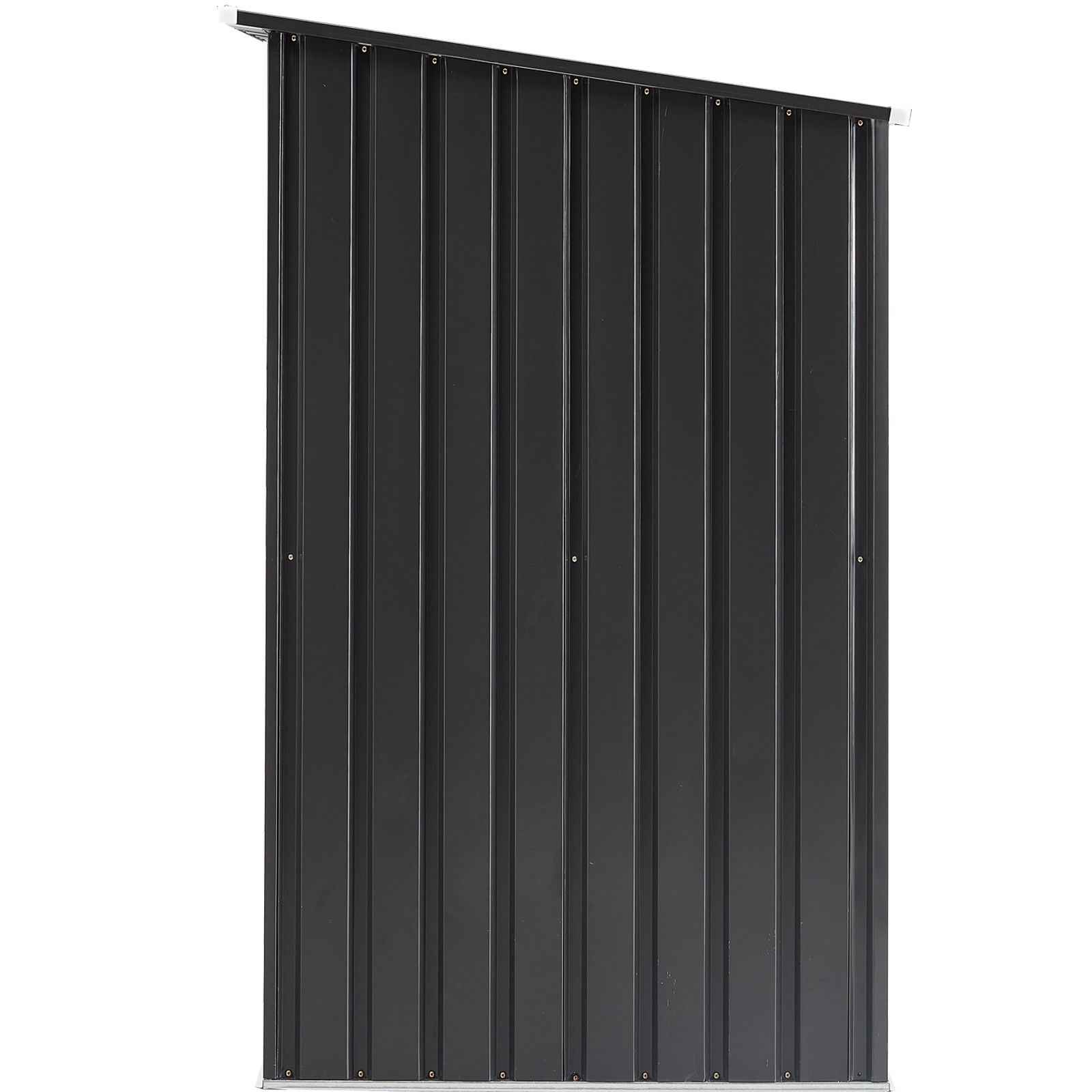 Outdoor Storage Shed, 3 x 3 FT Metal Steel Garden Shed with Single Lockable Door, Small Shed Outdoor Steel Utility Tool  image 9