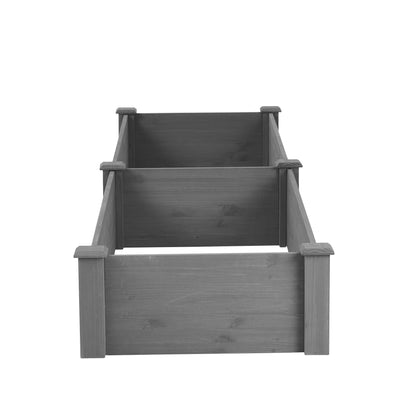 Over Ground Raised Garden Bed 96x28x10'', Large Long Planter Box for Outdoor, Tool-Free Assembly image 10