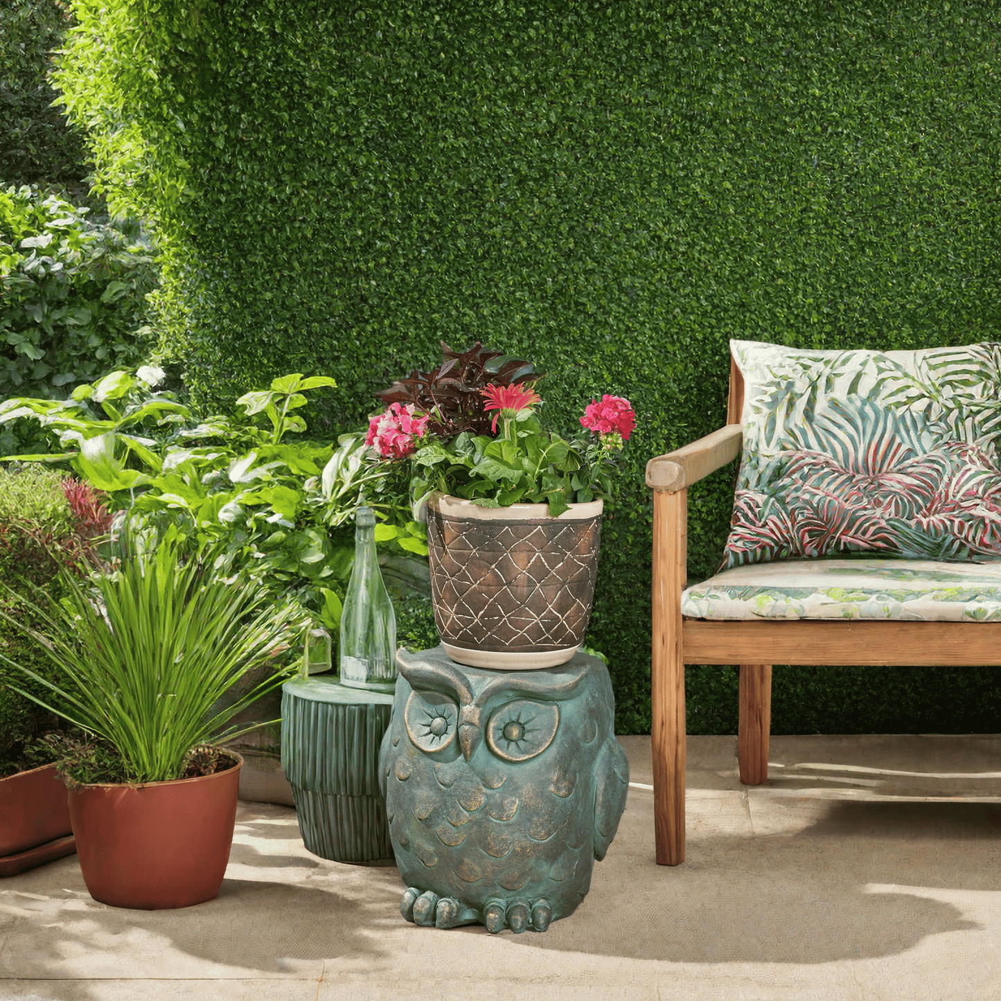 OWL GARDEN STOOL [Lots of scene pictures] image 13