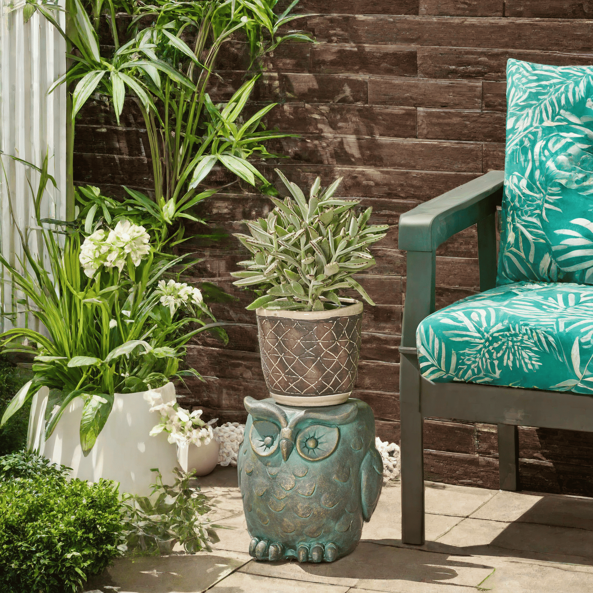 OWL GARDEN STOOL [Lots of scene pictures] image 18