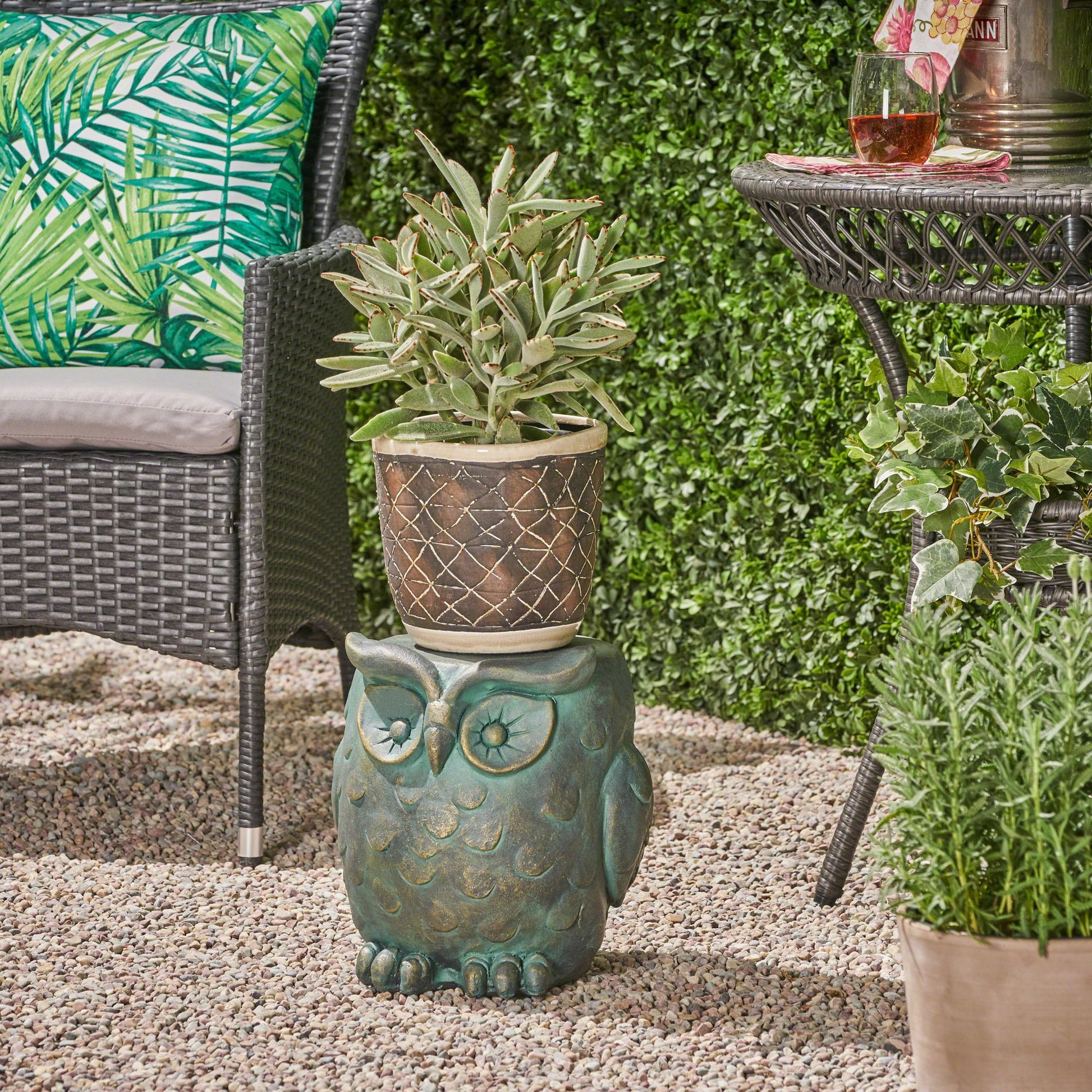 OWL GARDEN STOOL [Lots of scene pictures] image 4