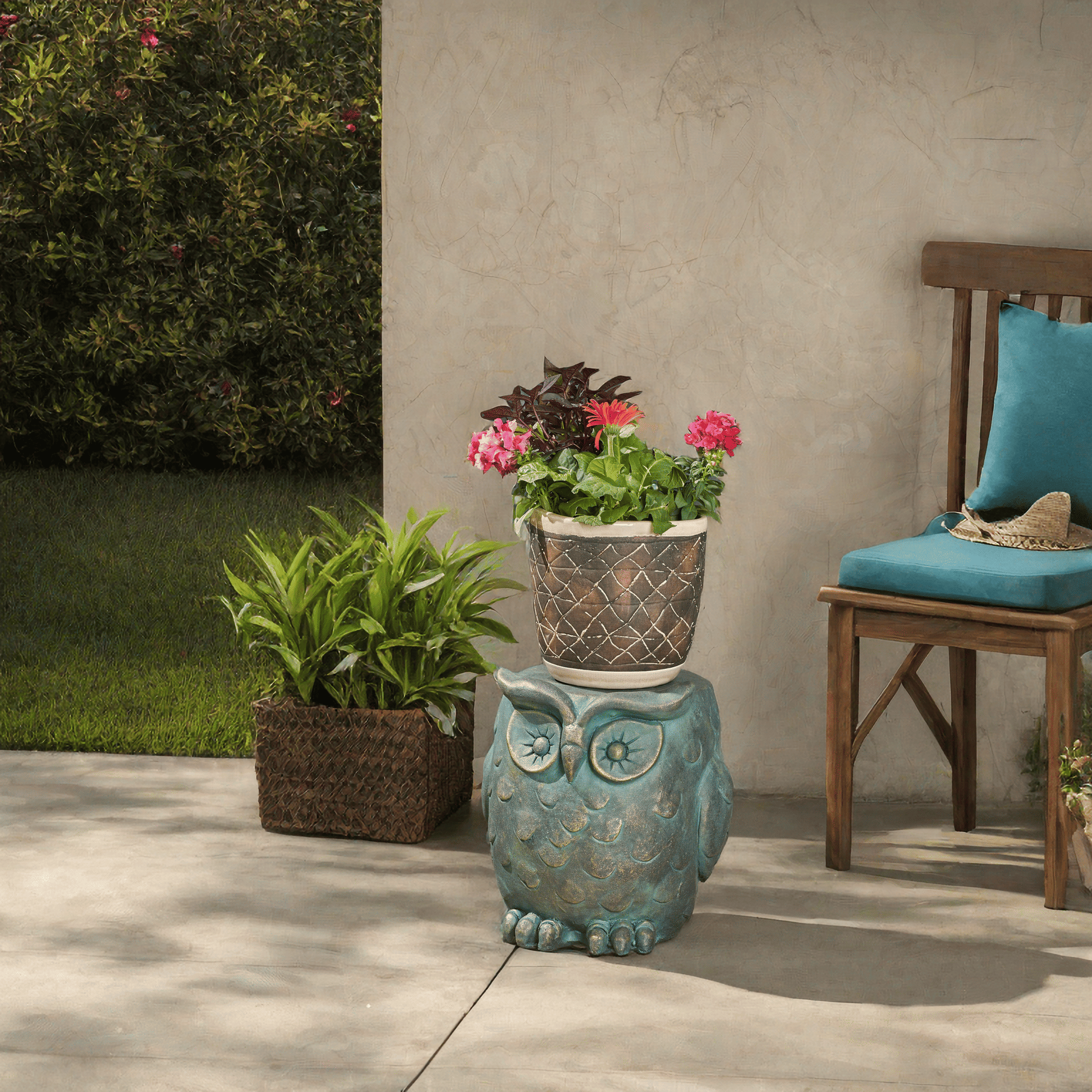 OWL GARDEN STOOL [Lots of scene pictures] image 16