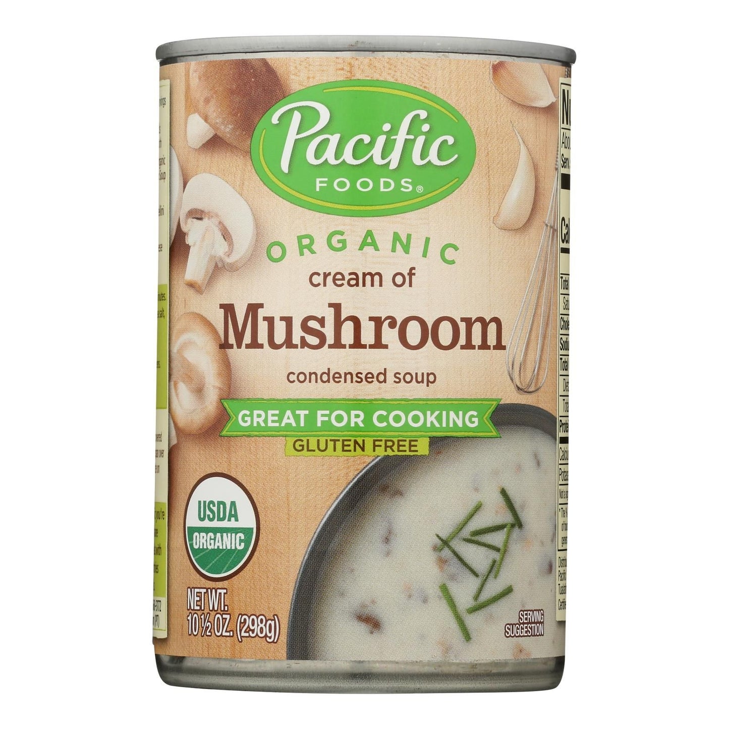 Pacific Foods - Soup Cream Mushroom - Case Of 12-10.5 Oz image 1