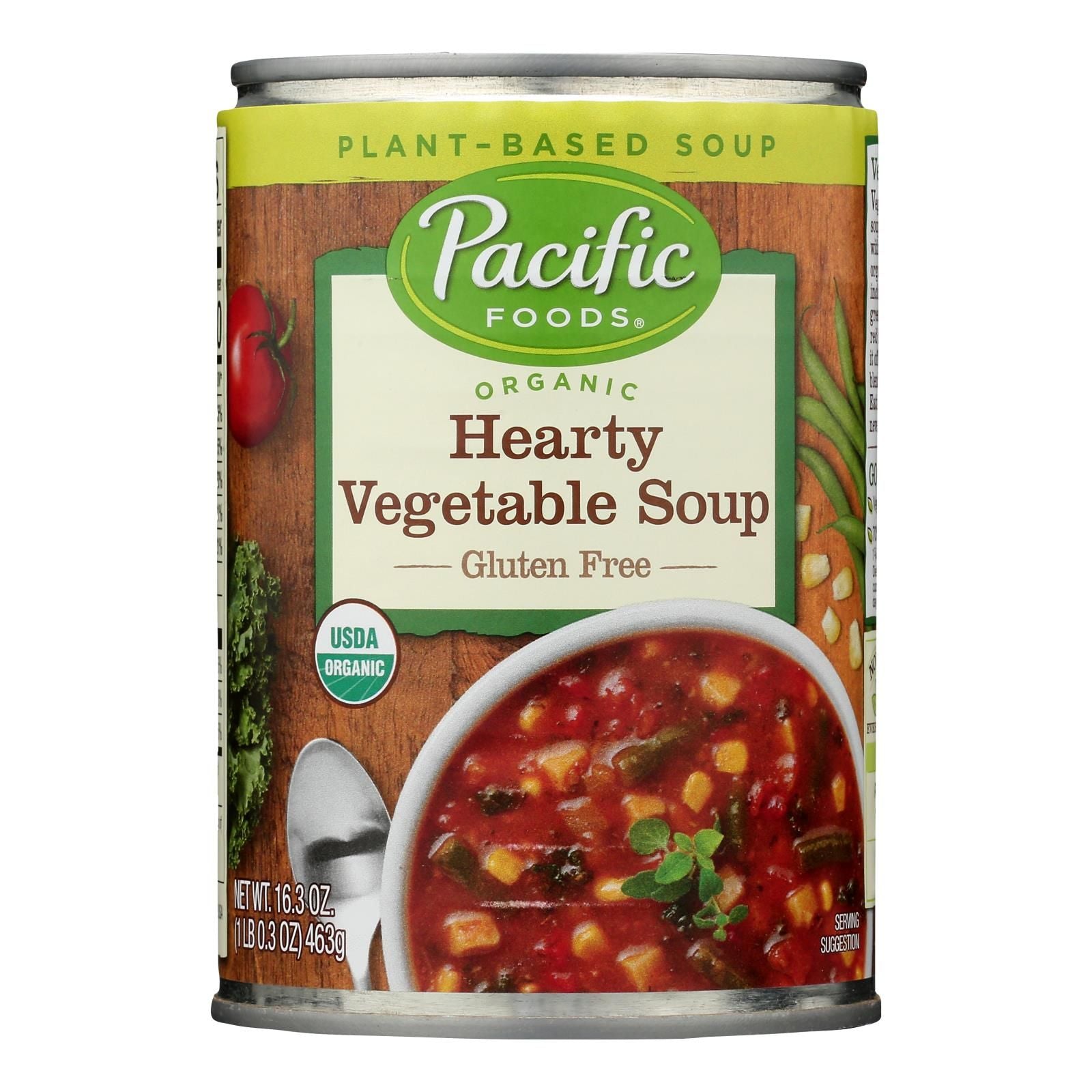 Pacific Foods - Soup Hearty Vegetable - Case Of 12-16.3 Oz image 1