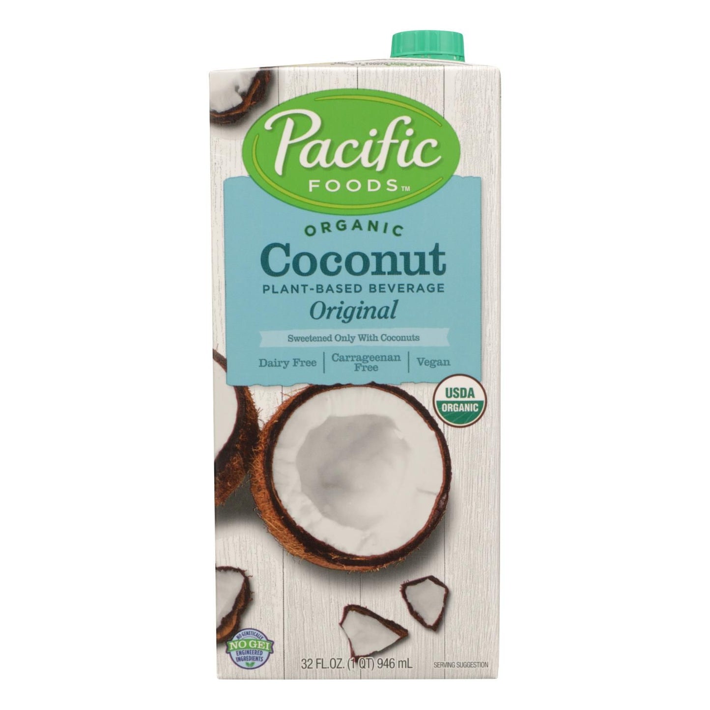 Pacific Natural Foods Coconut Original - Non Dairy - Case Of 12 - 32 Fl Oz. image 1