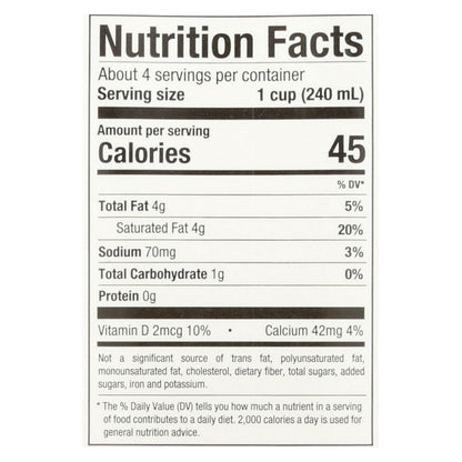 Pacific Natural Foods Coconut Original - Unsweetened - Case Of 12 - 32 Fl Oz. image 2