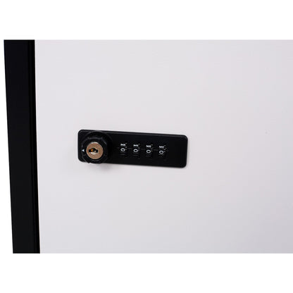 Package Delivery Box, 14'' x 11.3'' x 42'', Galvanized Steel Parcel Mailbox w/Code Lock & Mounting Hardware, for Outdoor image 5
