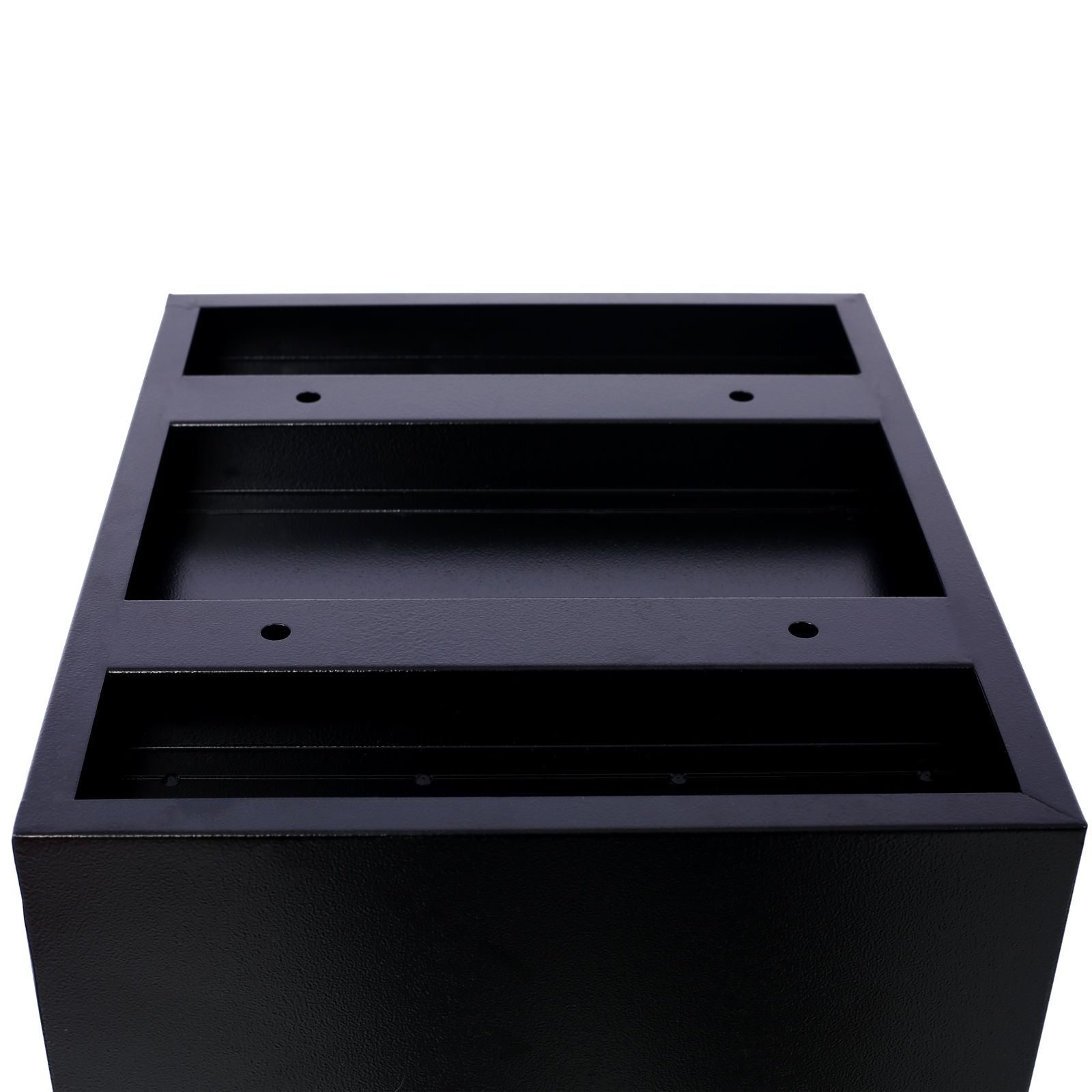 Package Delivery Box, 14'' x 11.3'' x 42'', Galvanized Steel Parcel Mailbox w/Code Lock & Mounting Hardware, for Outdoor image 7