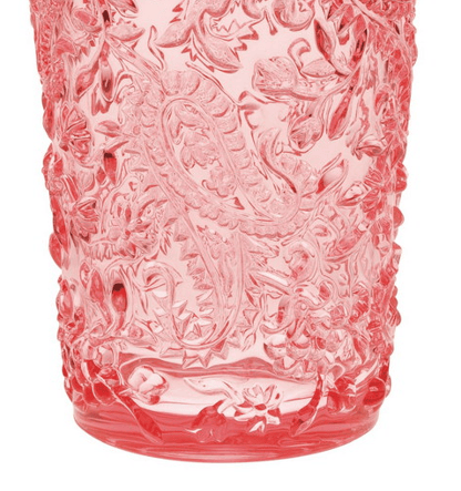 Paisley Acrylic Glasses Drinking Set of 4 Hi Ball (17oz), Plastic Drinking Glasses, BPA Free Cocktail Glasses, Drinkware image 5