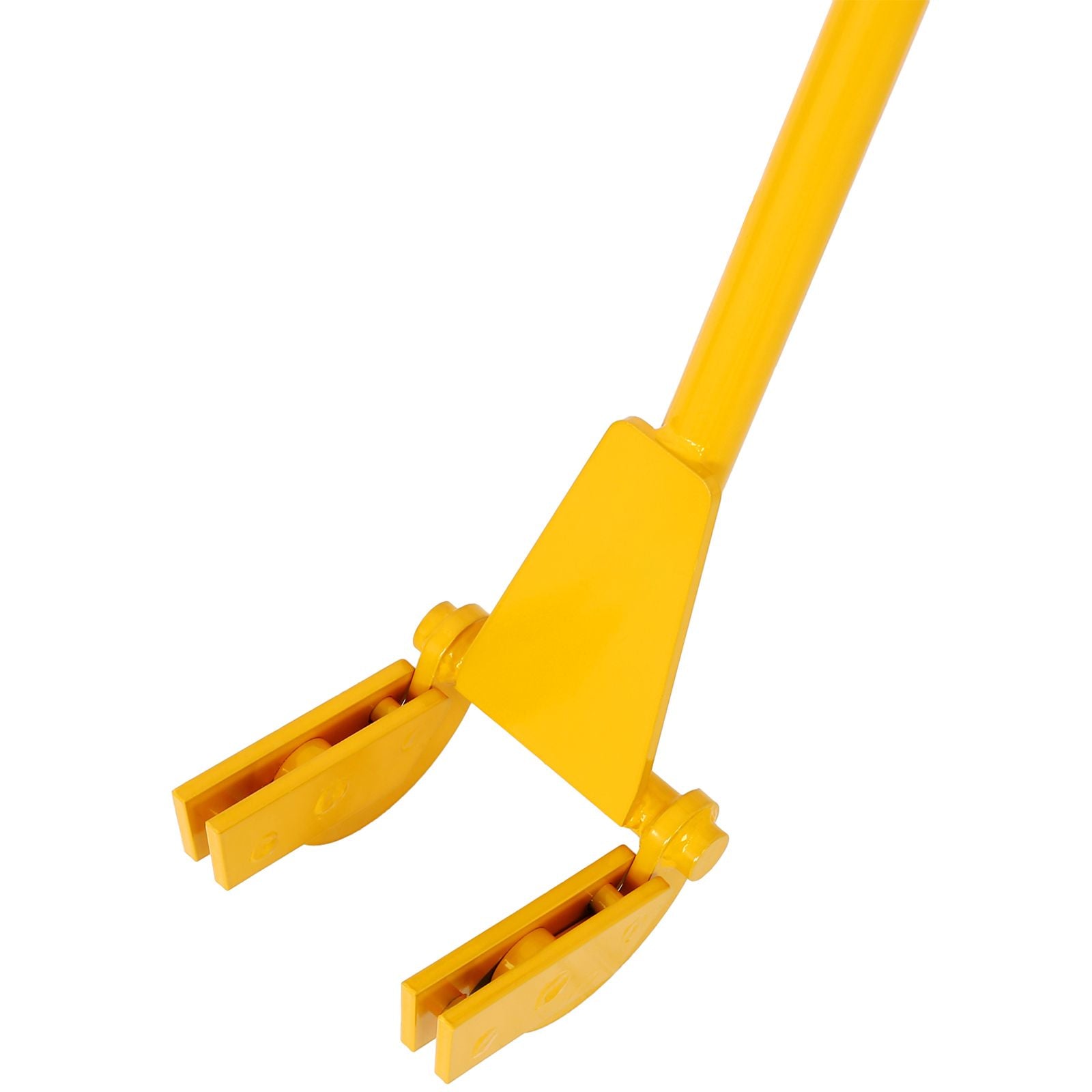 Pallet Buster Tool in Yellow with 43in Long Handle – Deck Wrecker Pallet Tool Pry Bar, Deck Board Removal Tool image 6
