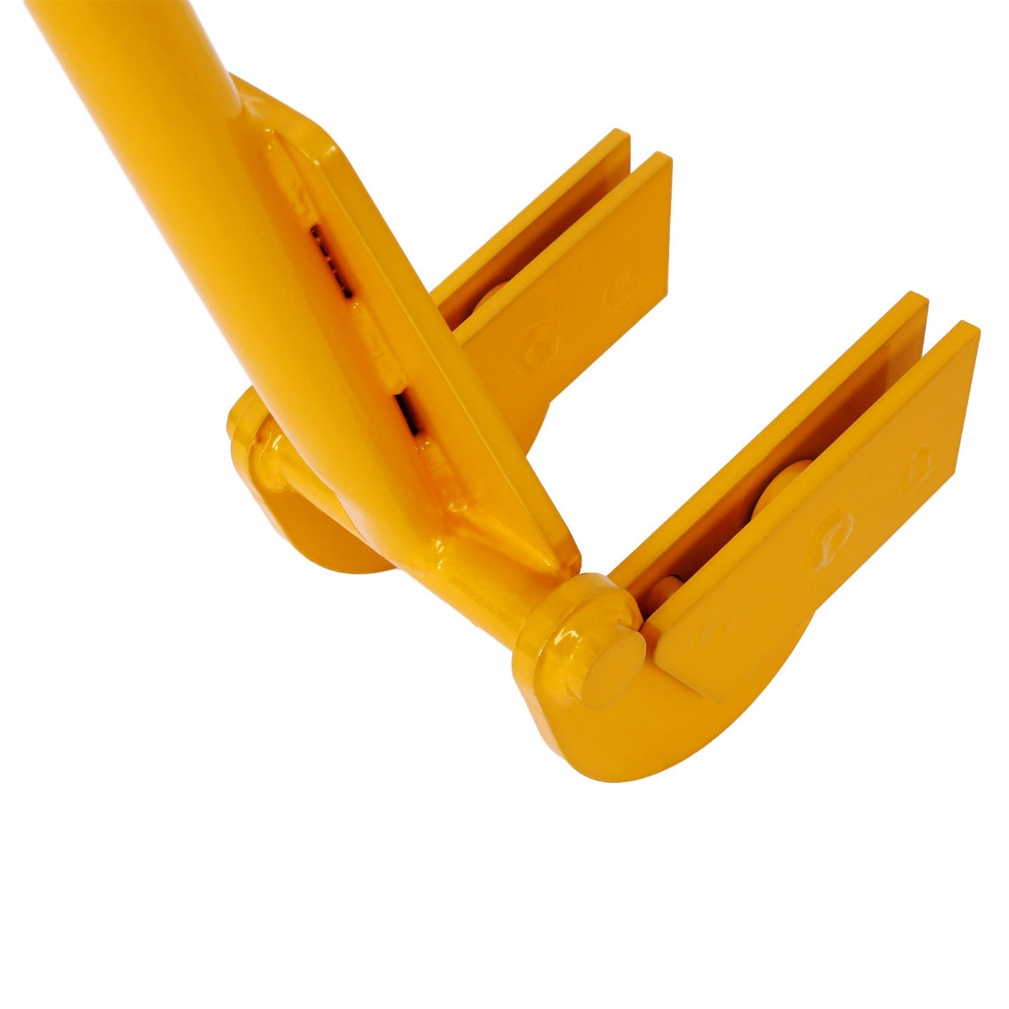 Pallet Buster Tool in Yellow with 43in Long Handle – Deck Wrecker Pallet Tool Pry Bar, Deck Board Removal Tool image 8