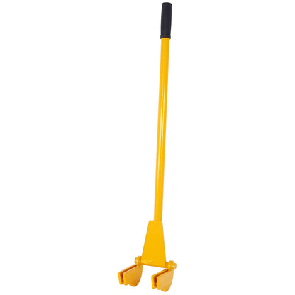 Pallet Buster Tool in Yellow with 43in Long Handle – Deck Wrecker Pallet Tool Pry Bar, Deck Board Removal Tool image 11