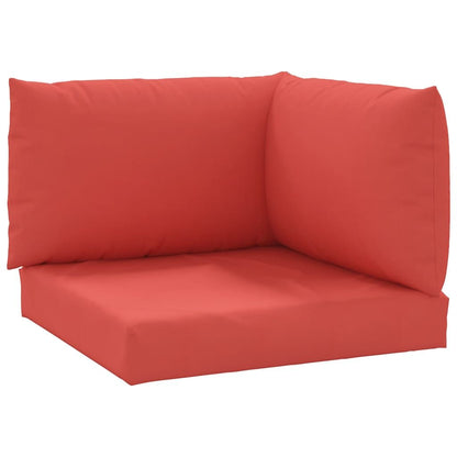 Pallet Cushions 3 pcs Red Oxford Fabric image 2