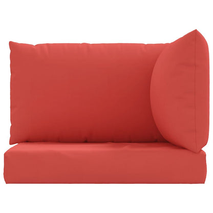 Pallet Cushions 3 pcs Red Oxford Fabric image 4