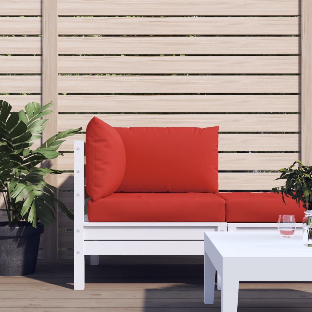 Pallet Cushions 3 pcs Red Oxford Fabric image 1