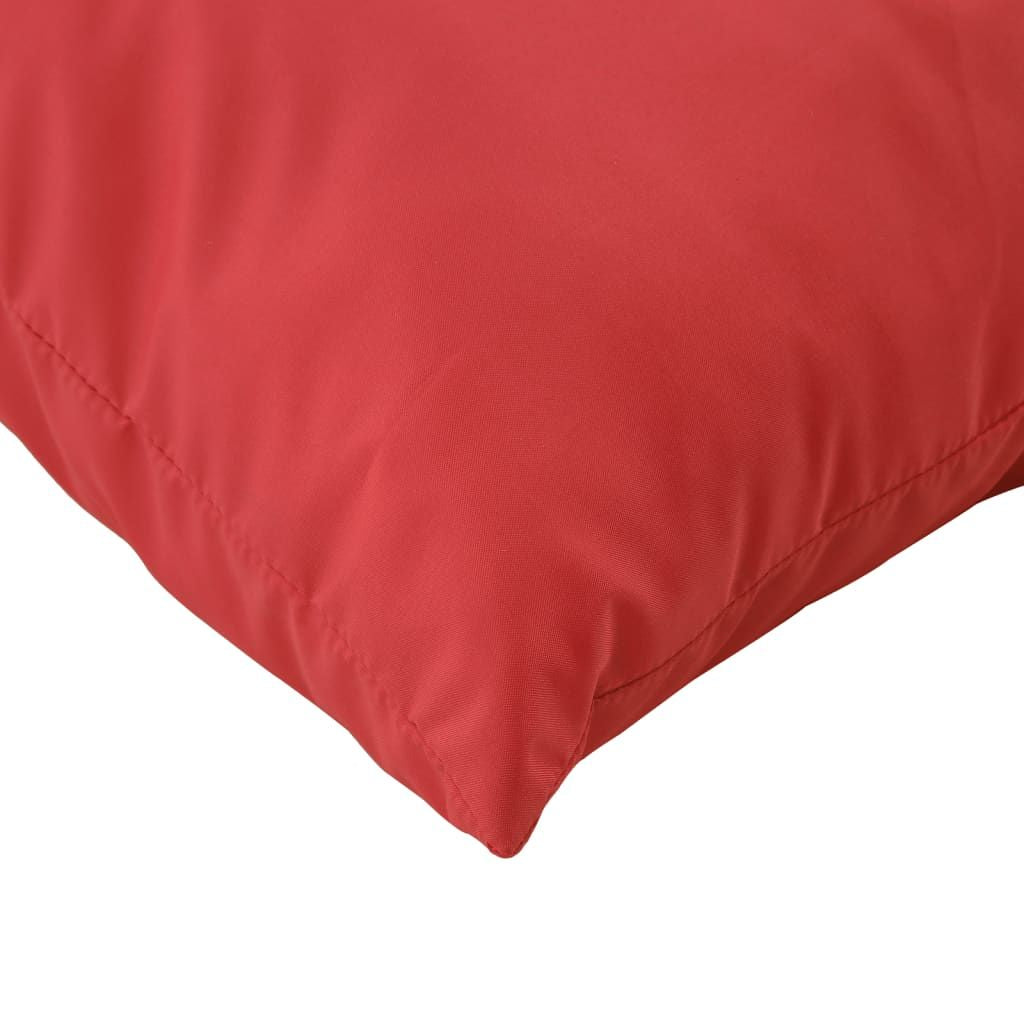Pallet Cushions 3 pcs Red Oxford Fabric image 7